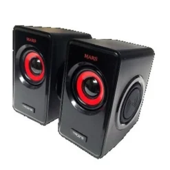 Altavoces Mars Gaming 2.0 MS1 Negro/Rojo