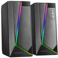 Altavoces Mars Gaming MS7 2.0 20W RGB Bluetooh 5.0 Negro