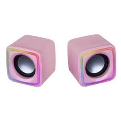 Altavoces Mars Gaming MSCUBE 8W Rosa