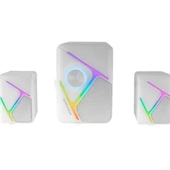 Altavoces Mars Gaming MS-H21 RGB Bluetooth 35W Blanco