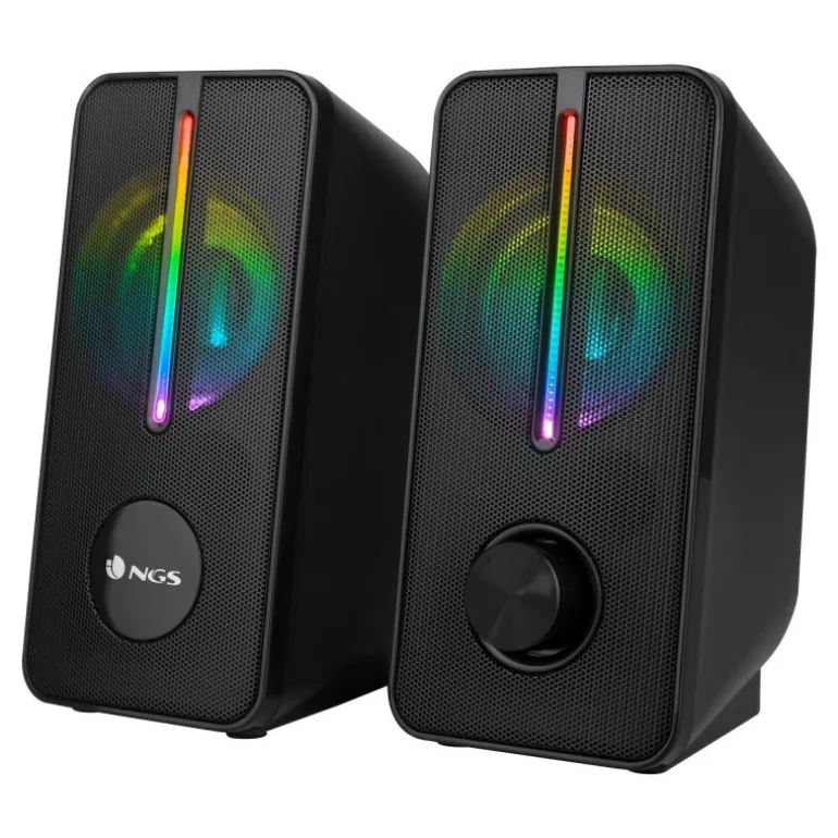 Altavoces NGS GSX-150 RGB 12W USB Negro