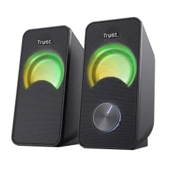 Altavoces Trust Arys Compact RGB 12W 2.0 Negro
