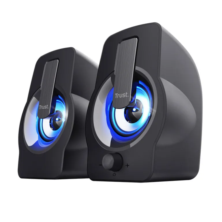 Altavoces Trust Gemi RGB 12W 2.0 Negro