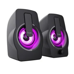 Altavoces Trust Gemi RGB 12W 2.0 Negro