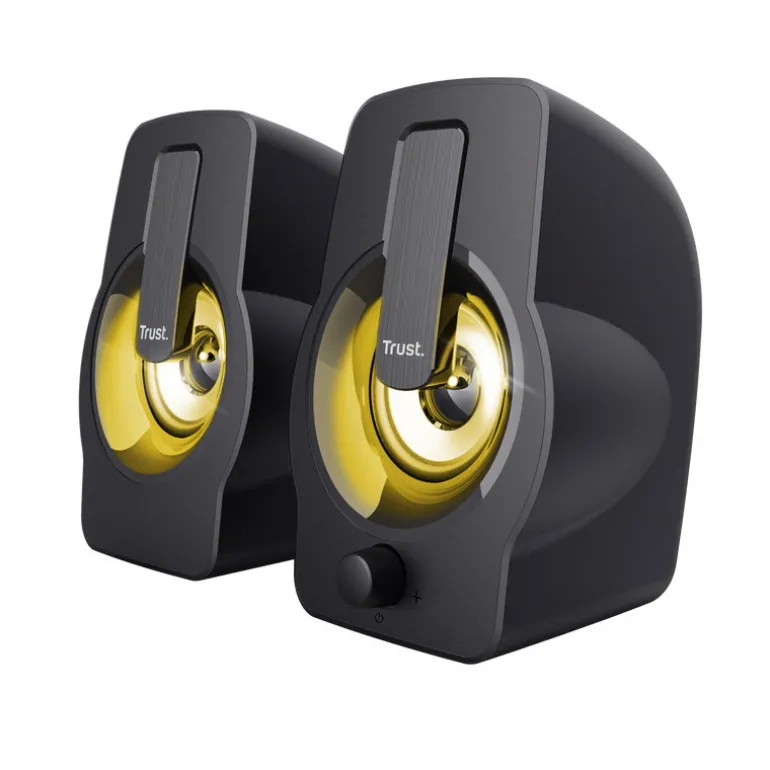 Altavoces Trust Gemi RGB 12W 2.0 Negro