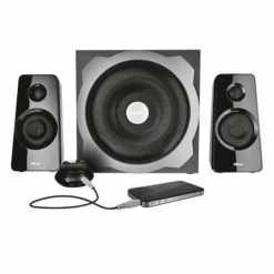 Altavoces Trust Tytan 60W Rms + Mando Negro