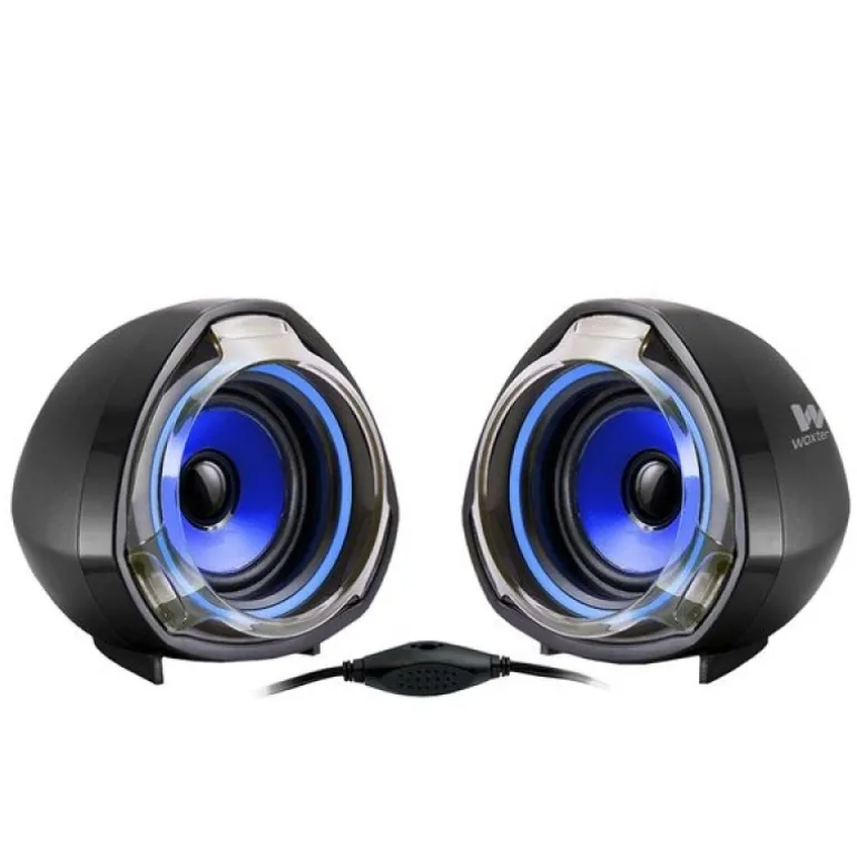 Altavoces Woxter Big Bass 70 2.0 10W Negro/Azul