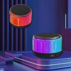 Altavoz Denver BTP-103 3W Bluetooth RGB Negro