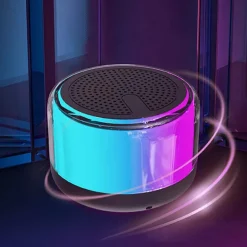 Altavoz Denver BTP-103 3W Bluetooth RGB Negro
