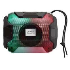 Altavoz  Mars Gaming MSBAX RGB Flow 10W Ultra-Bass Bluetooth 5.0 Negro