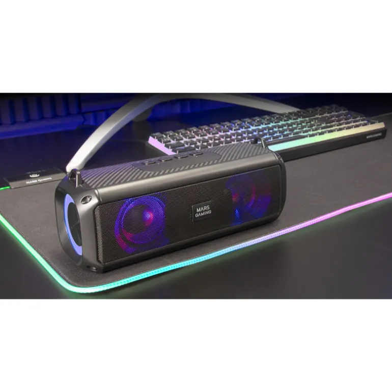 Altavoz Mars Gaming MSB-XT 20W BT RGB Negro Con Barra De Sonido