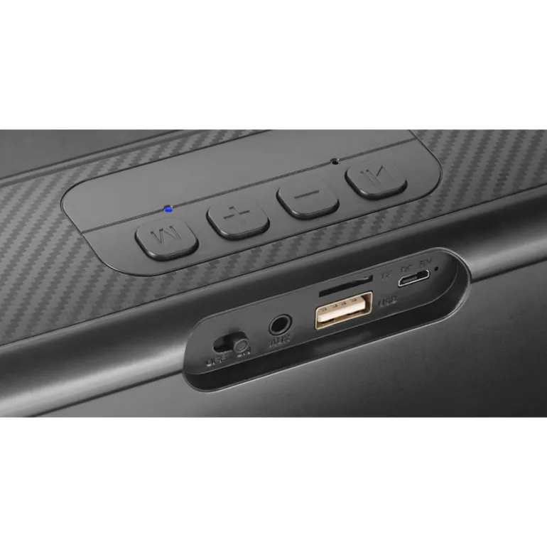 Altavoz Mars Gaming MSB-XT 20W BT RGB Negro Con Barra De Sonido