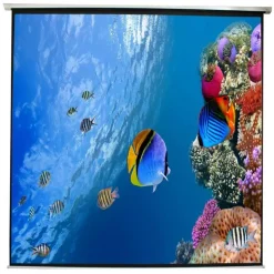 Approx Pantalla de Proyección Eléctrica 240x240 135" - Pantalla Proyector