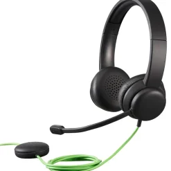 Auriculares Acer AHW250 Conference Headset USB Negros