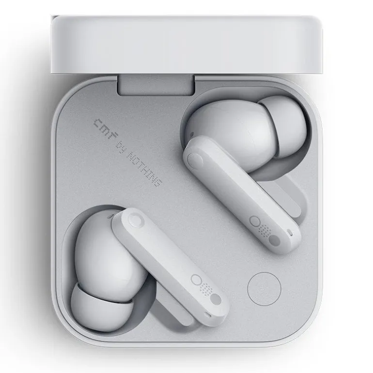Auriculares CMF Nothing Buds Pro 2 Hi-Res Audio Wireless Bluetooth 5.3 Gris Claro