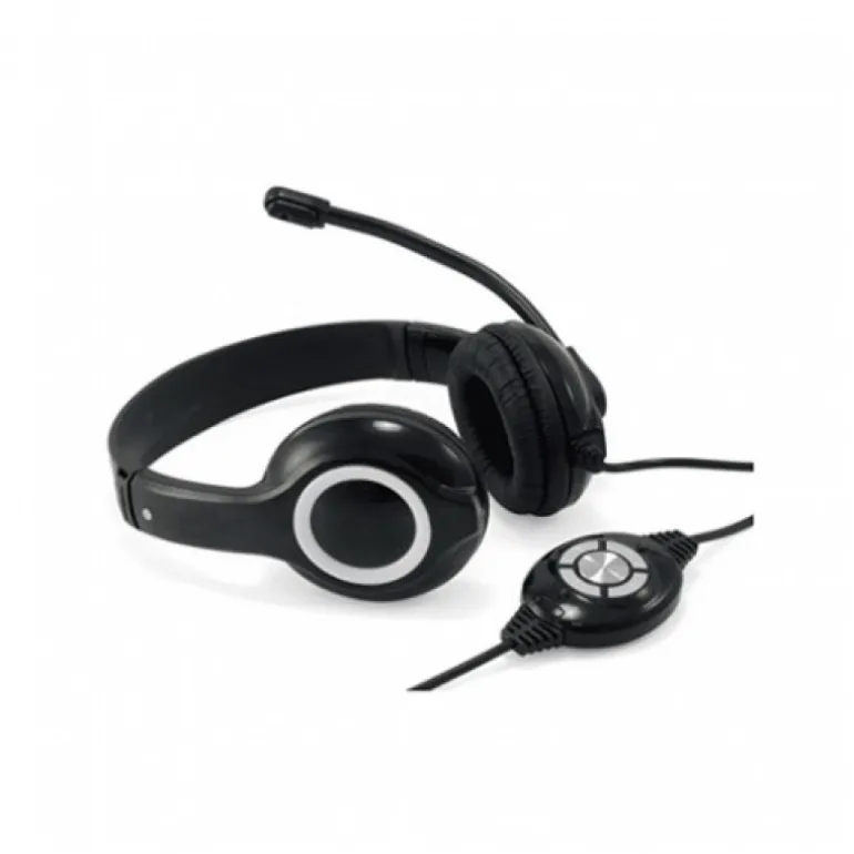 Auriculares Conceptronic Chat / Videoconferencias / USB Negro