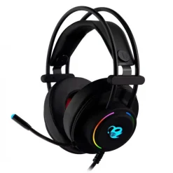 Auriculares Coolbox DeepLighting Gaming RGB Negro