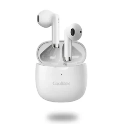 Auriculares Coolbox TWS-01 Bluetooth 5.1 Blanco