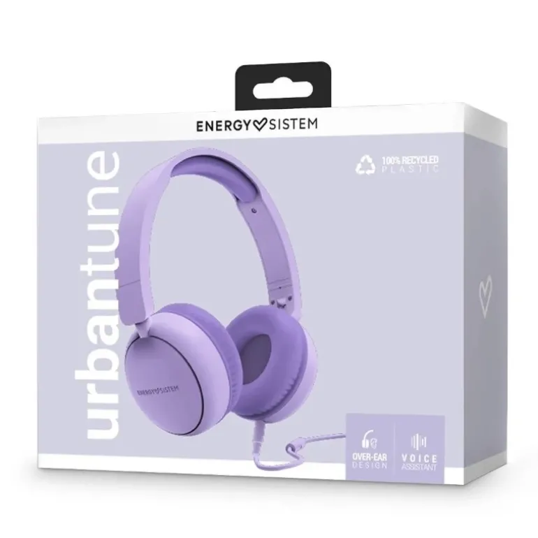Auriculares Energy Sistem UrbanTune Violeta