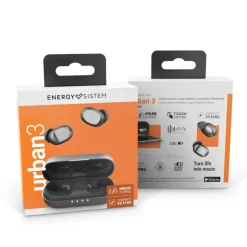 Auriculares Energy Sistem Urban3 Bluetooth 5.1 Graphite