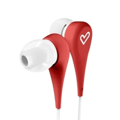 Auriculares Energy Sistem Style 1 Jack 3.5 Micrófono Rojo