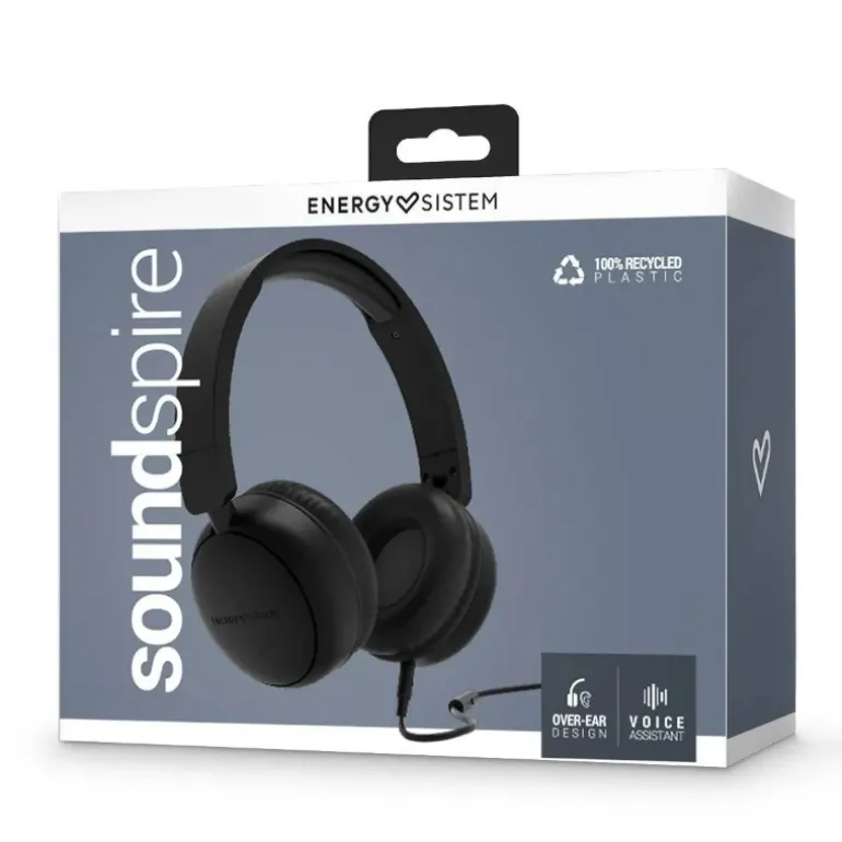 Auriculares Energy Sistem Soundspire Negro