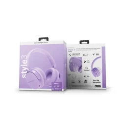 Auriculares Energy Sistem Style 3 Bluetooth 5.1 Violeta