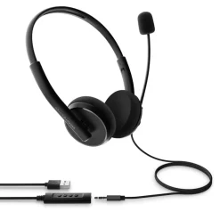 Auriculares Engery Sistem Headset Office 2+ Negro