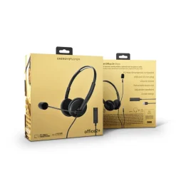 Auriculares Engery Sistem Headset Office 2+ Negro