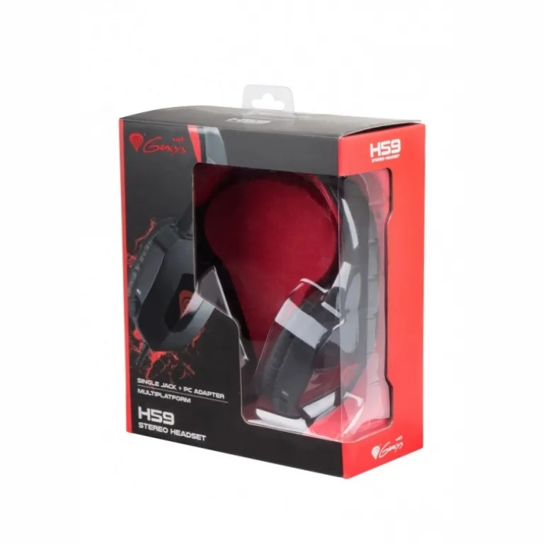 Auriculares Genesis H59 - Mini Jack 3.5 x 2