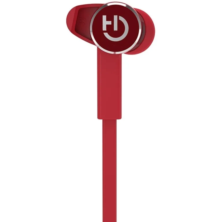 Auriculares Hiditec AKEN Bluetooth Micrófono Rojo