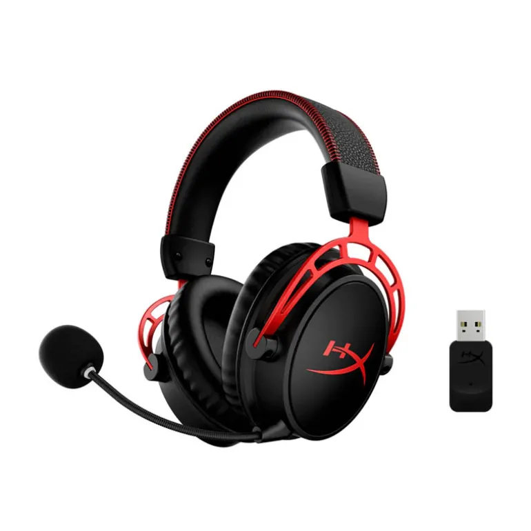 Auriculares HyperX Cloud Alpha Wireless DTS Negro Rojo