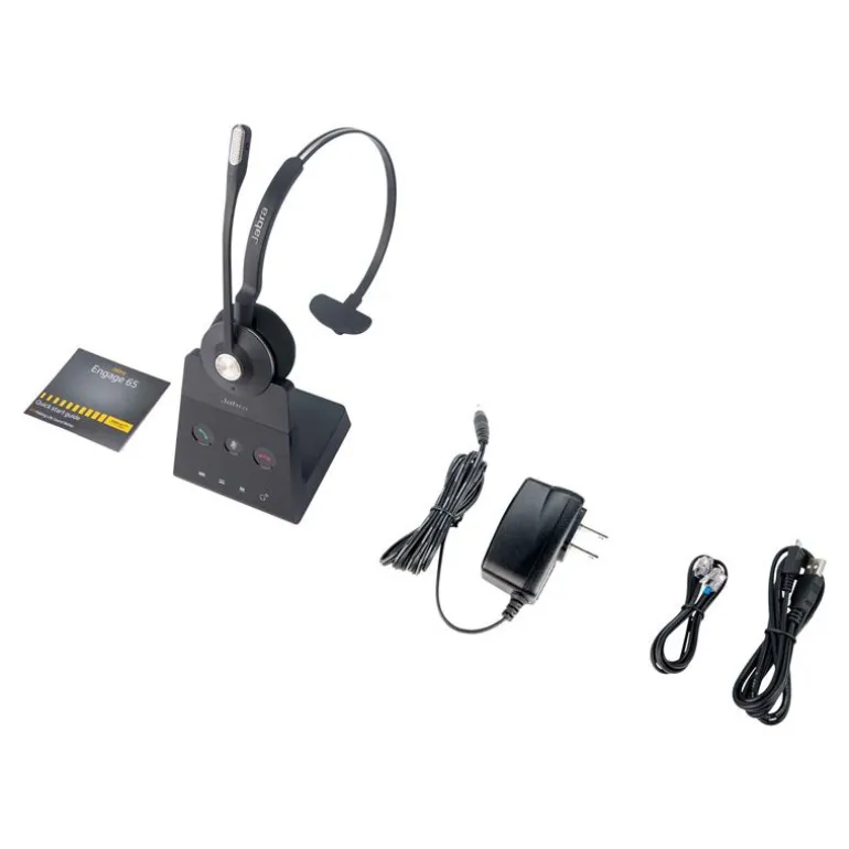 Auriculares Jabra Engage 65 Mono Negro