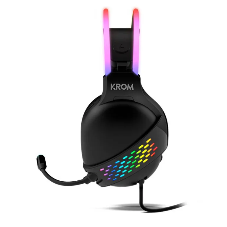 Auriculares Krom Gaming Klaim RGB LED