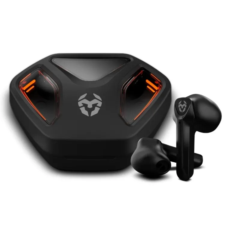 Auriculares Krom Kall Gaming Bluetooth 5.3 Negro