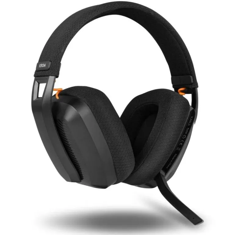 Auriculares Krom Kanji Para PC/Mac/Nintendo Switch/PS4/PS5/Android Negro