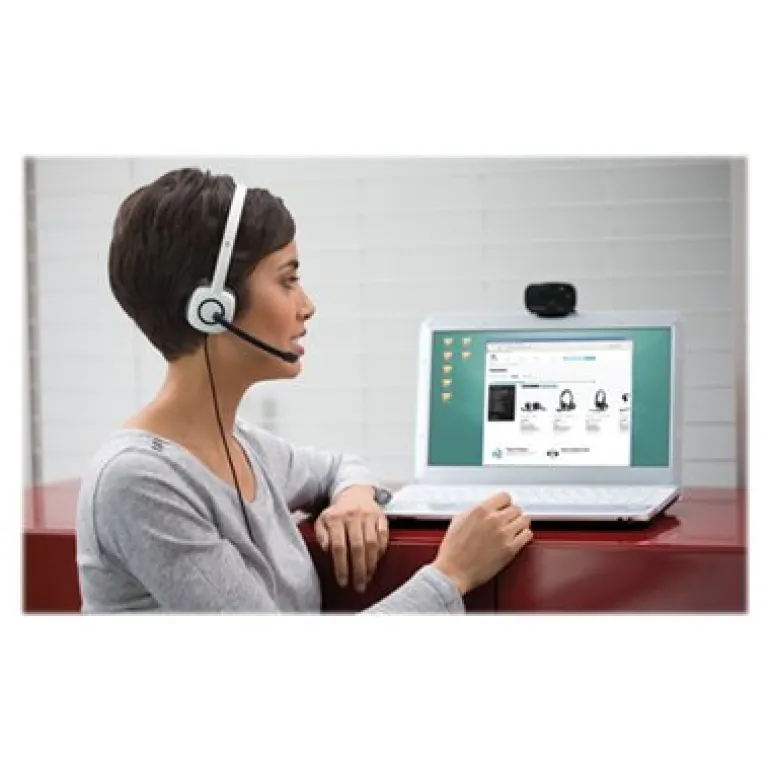 Auriculares Logitech Stereo Headset H150 Coconut