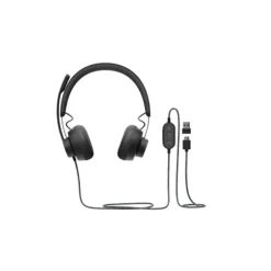 Auriculares Logitech Zone Wired Graphite Emea Certificación Microsoft Teams