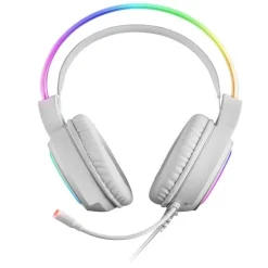 Auriculares Mars Gaming MHRGB 360º Chroma RGB Flow Blanco