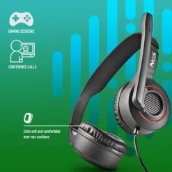 Auriculares NGS MSX 10 Pro Negro