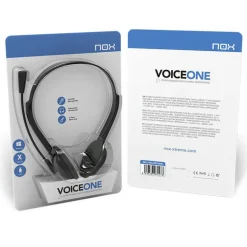 Auriculares Nox Lite Voice One Negro