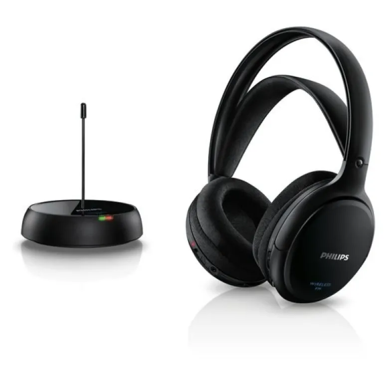 Auriculares Philips SHC5200 Hi-Fi Inalambrico Negro