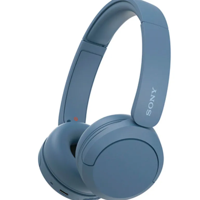 Auriculares Sony WH-CH520 Inalámbricos Con Micrófono Azules