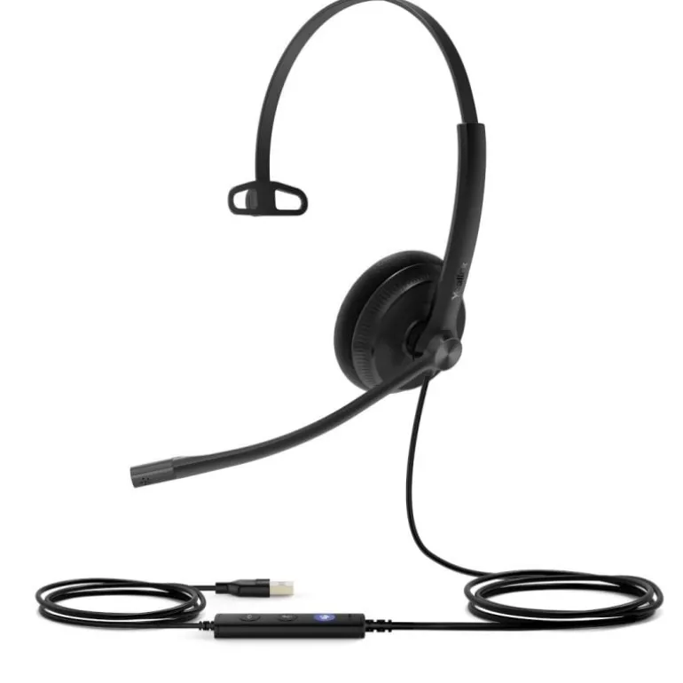 Auriculares Yealink UH34 Lite Dual Teams Espuma Negro