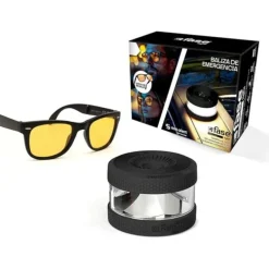 Baliza de Señalización FaseLight Luz Emergencia V16 Conectada DGT + Gafas Conducción Nocturna