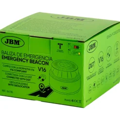 Baliza de Señalización JBM V16 Geo Conectada A La DGT