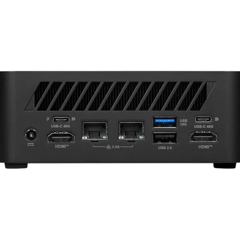 Barebone MSI Cubi Z AI 8M-006BEU R7-8845HS Negro