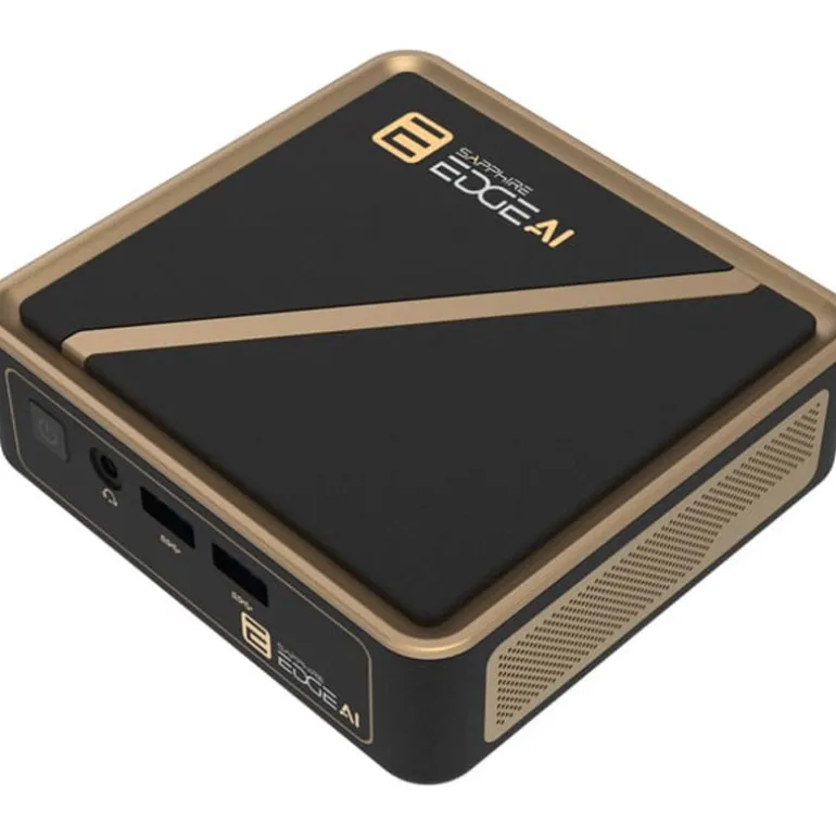 Barebone Sapphire EDGE AI 370 AMD Ryzen AI HX 9 370
