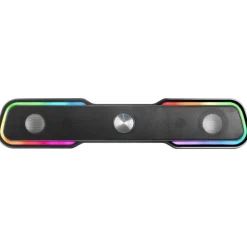 Barra Sonido Mars Gaming SoundBar MSBX RGB 10W Bluetooth 5.0 Negro