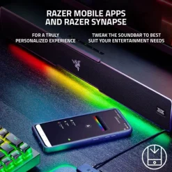 Barra Sonido Razer Leviathan V2 65W Bluetooth 5.2 Negro